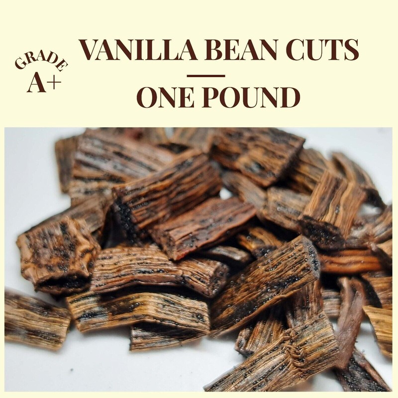 Vanilla Beans Cut - 1 Pound Vanilla Beans Grade B, Best Vanilla Bean For Extract gallery