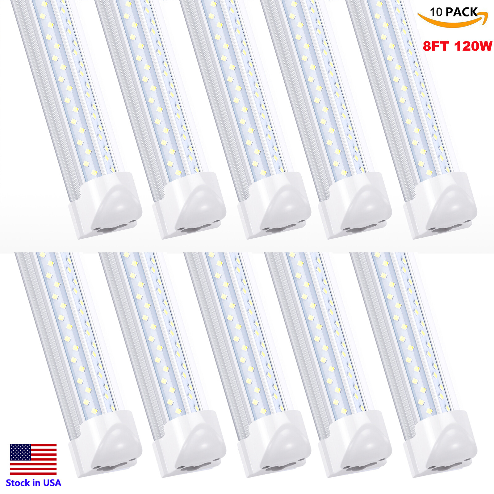 8FT Linkable LED Shop Light Fixture T8 LED Tube Lights Replace Fluorescent Light gallery