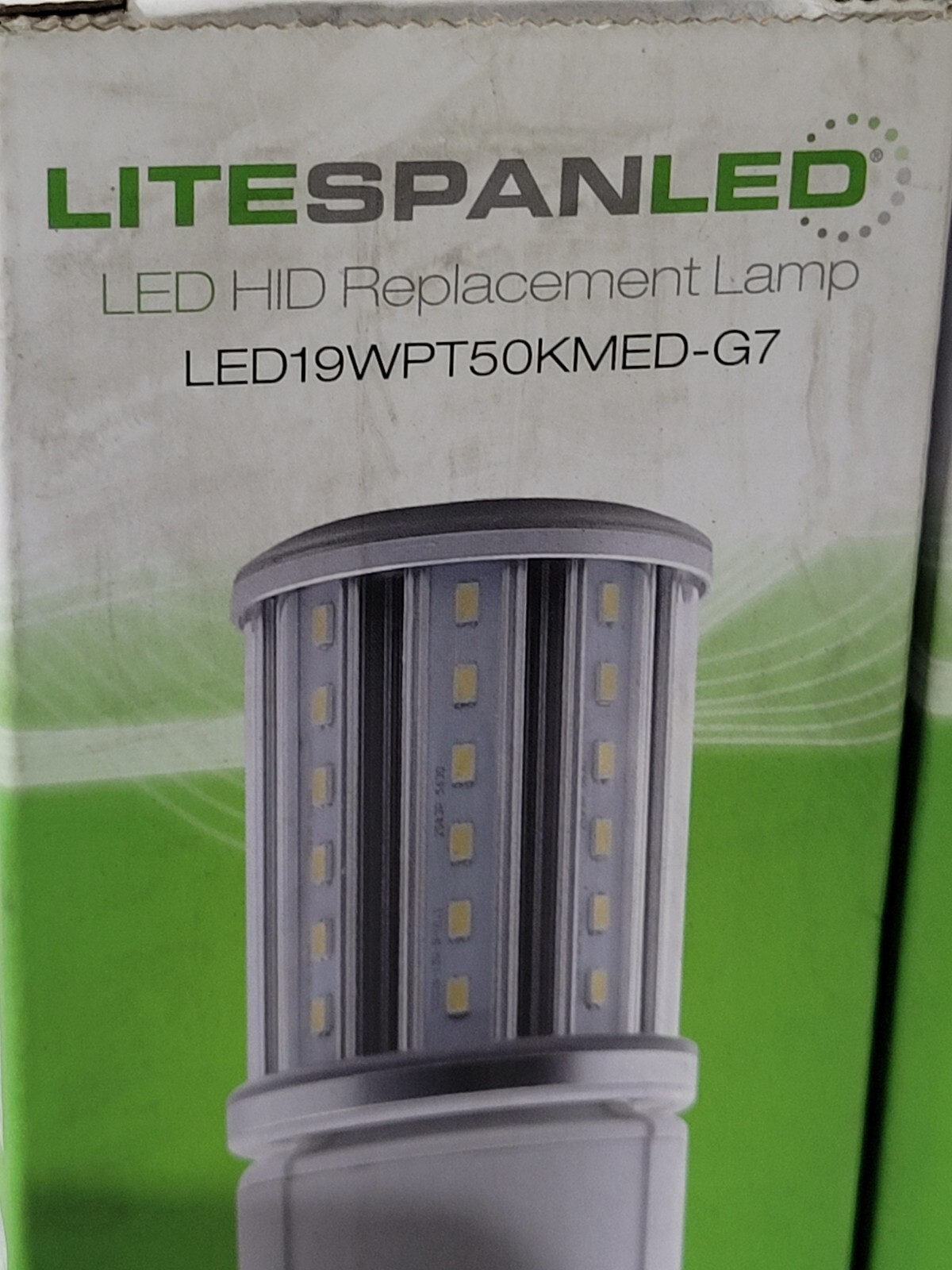 Eiko LED19WPT50KMED-G7 LED 5000K Medium Base E26 100-277V QTY 2 gallery