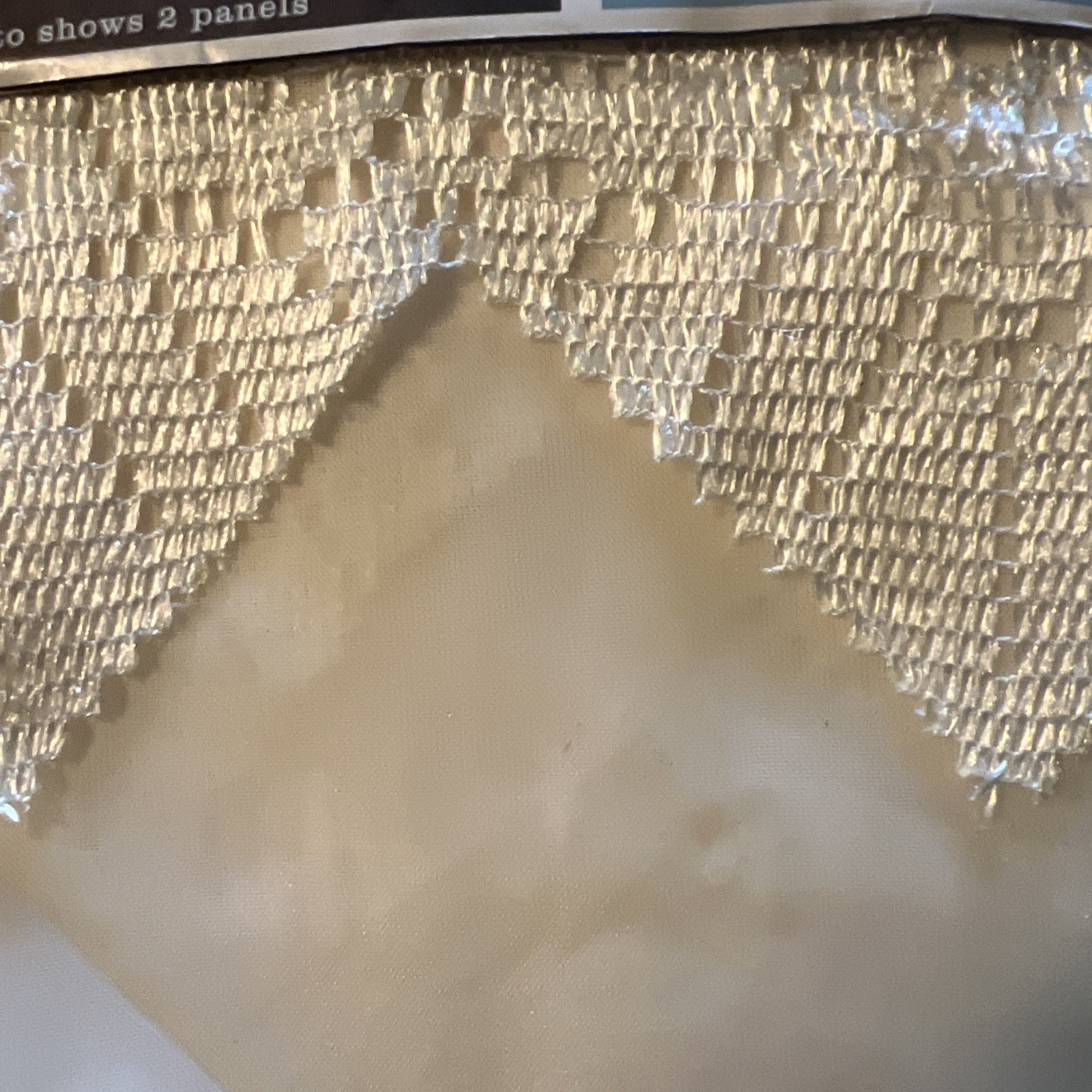 Window Sheer Panel - Solid Rod Pocket - 84" L x 60" W Lot of 2 gallery