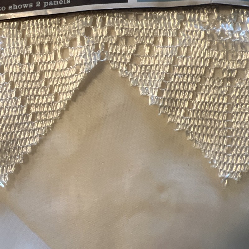 Window Sheer Panel - Solid Rod Pocket - 84" L x 60" W Lot of 2 gallery