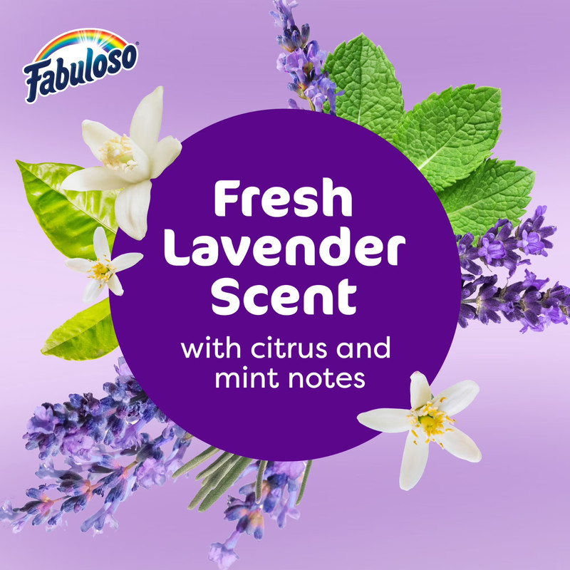 Fabuloso Multi-purpose Cleaner 2x Concentrated | Lavender | 56 Oz 2 Pack gallery