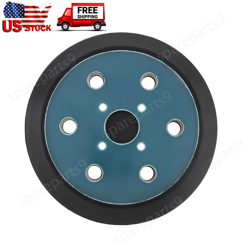 6" 6 Hole Orbit Sander Backing Pad for Ridgid R2611 Hook and Loop Sanding Pad gallery