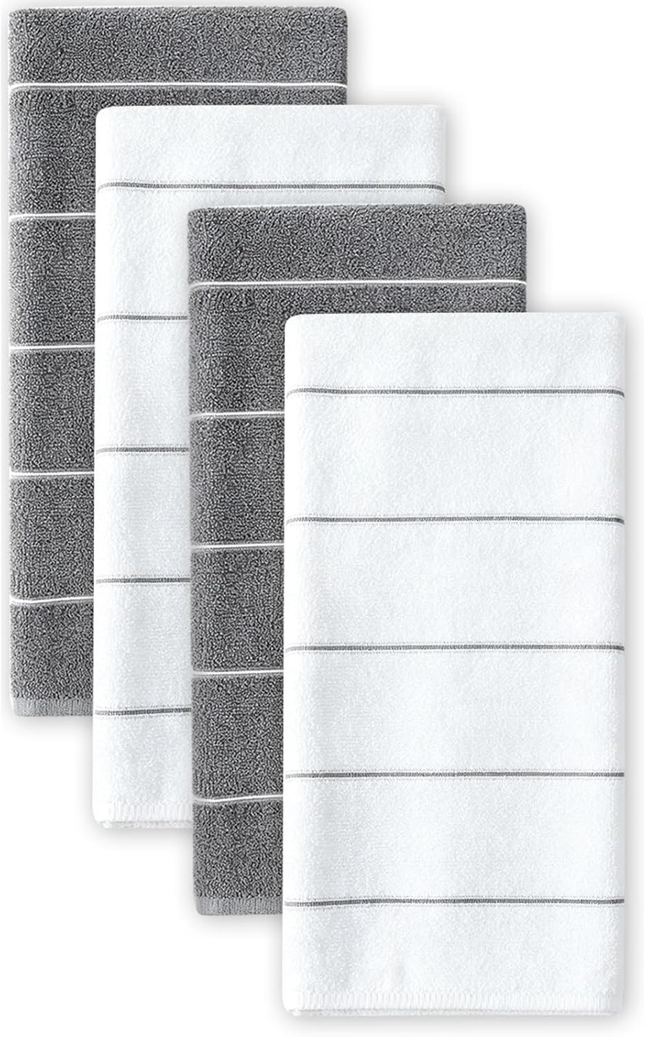 Premium Kitchen Towels - Super Absorbent, Soft and Thick Dish Hand Towels, 4 gallery