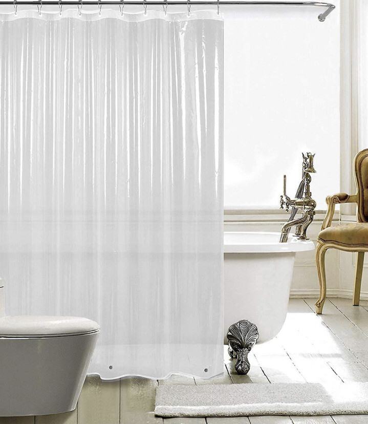 HARBOREST Shower Curtain Liner (72”x72” Clear) Waterproof 3 Gauge Lightweight gallery