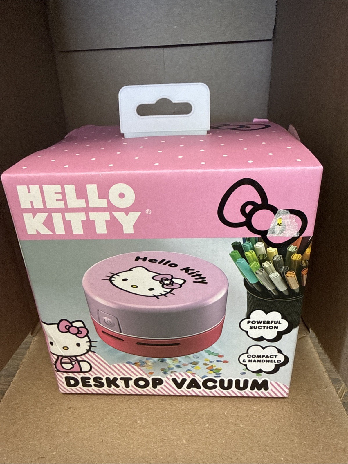 Sanrio Hello Kitty Desktop Vacuum Battery Powered Compact Handheld New Cute Gift gallery