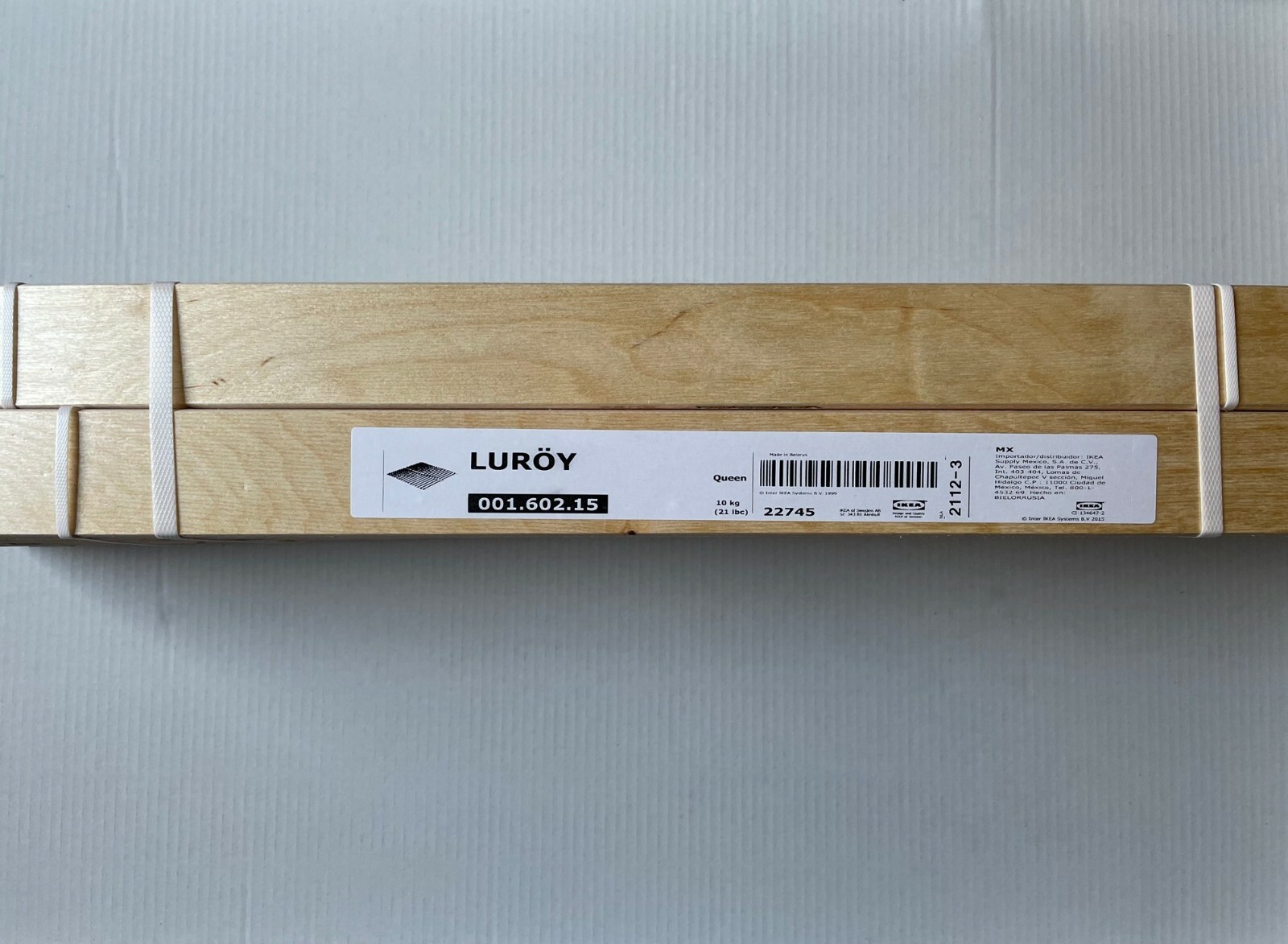 Ikea LUROY Queen Slatted bed base - NEW gallery