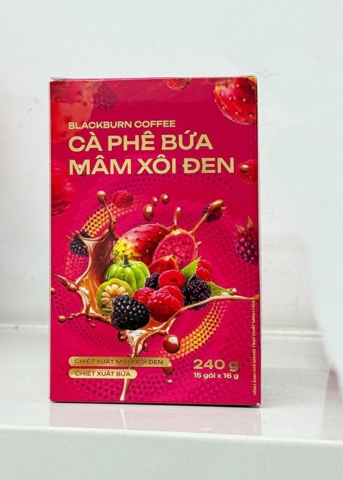 Blackburn Coffee 15 packets Per Box - Ca Phe Bua Mam Xoi Den - Moi Hop Co 15 Goi gallery
