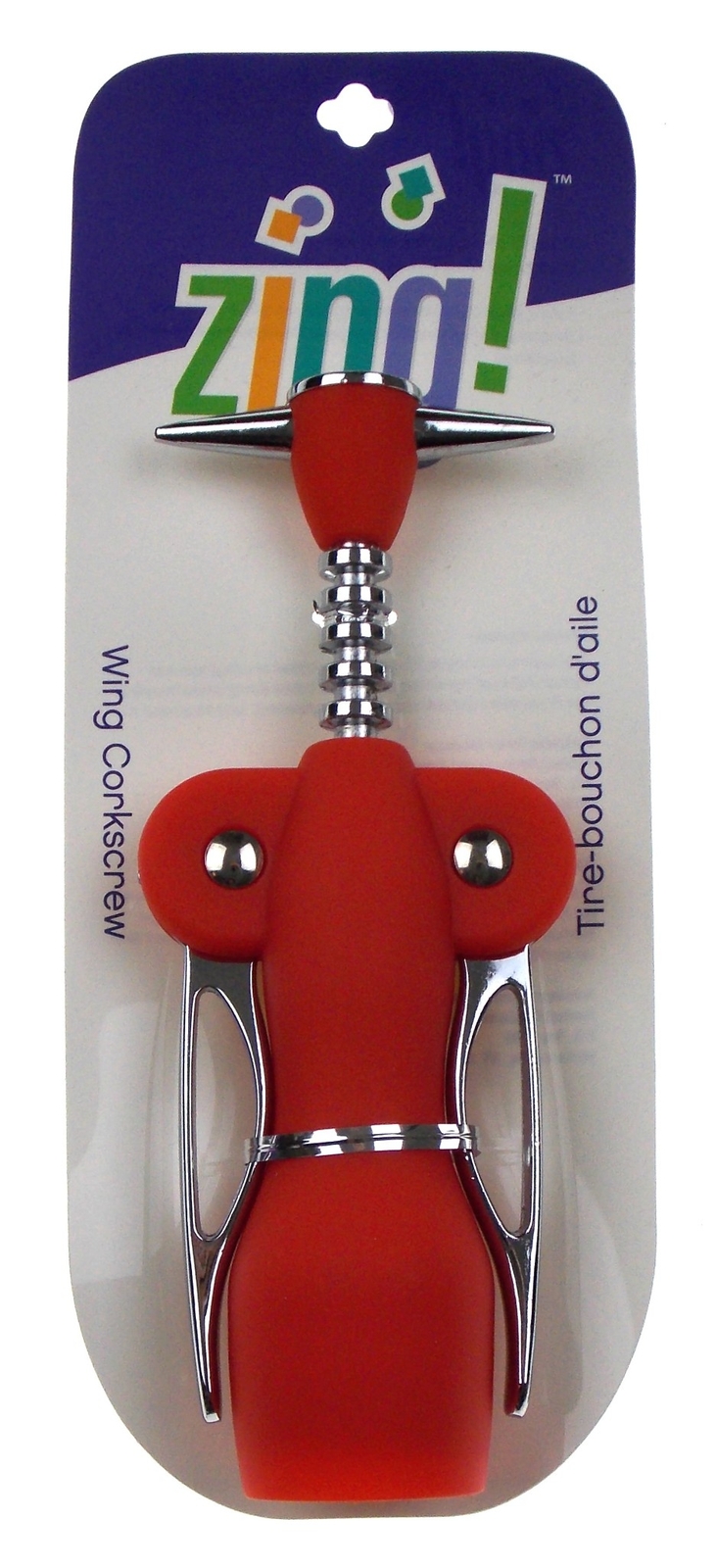 Zing Wing Corkscrew Durable Construction Soft Grip Wine Bottles Opener Choice gallery