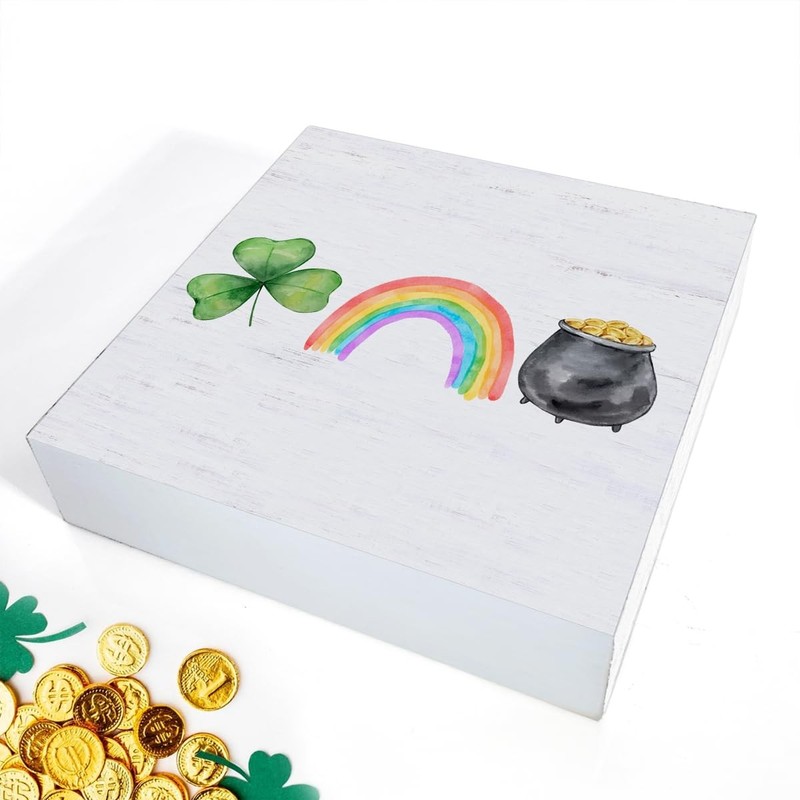 St. Patricks Day Decor - Decorations Shamrock 5X5 inches, YY gallery