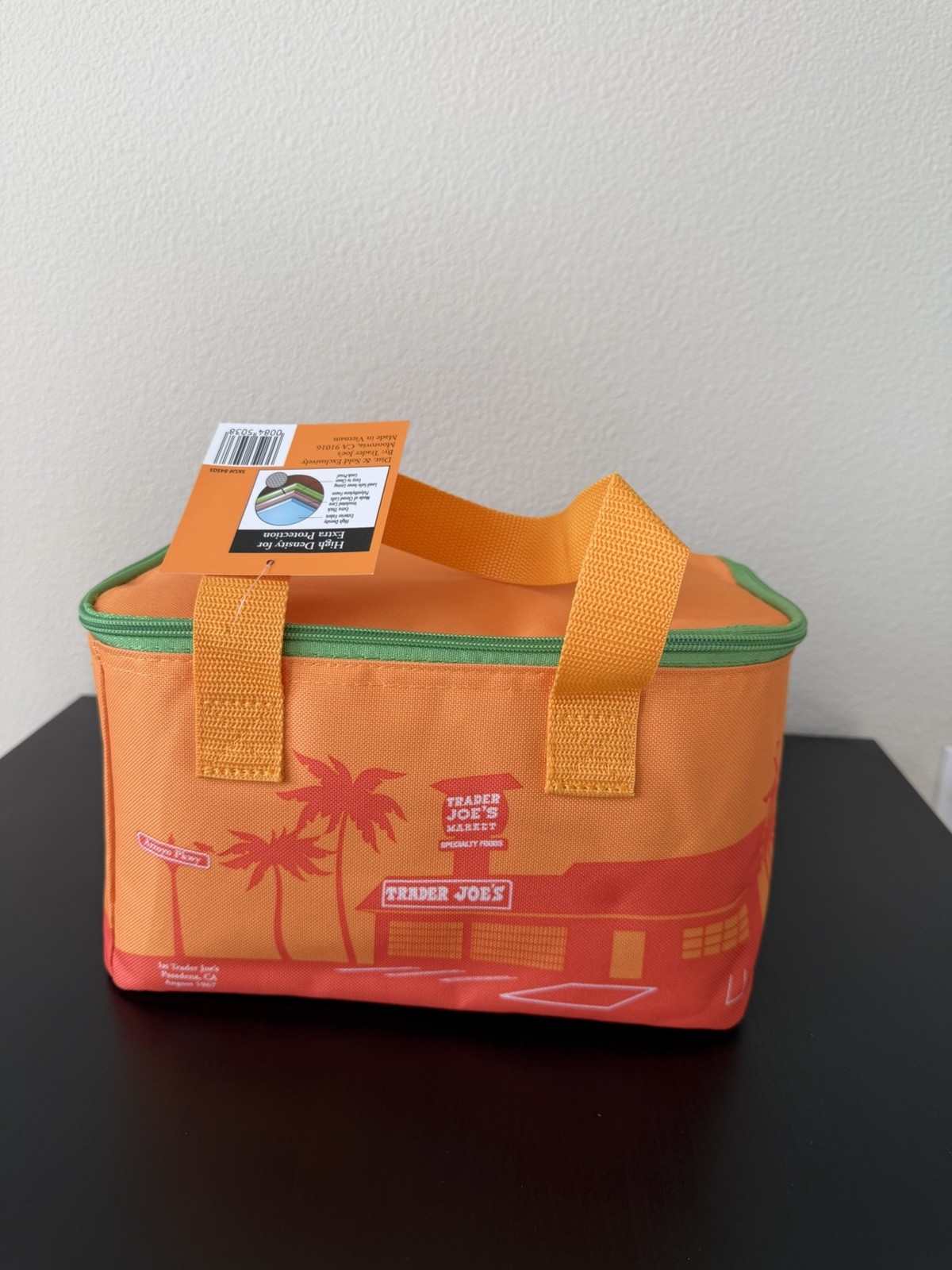 Trader Joes Mini Insulated Lunch Tote Bag - 2026 New - Orange, NWT Ready to Ship gallery
