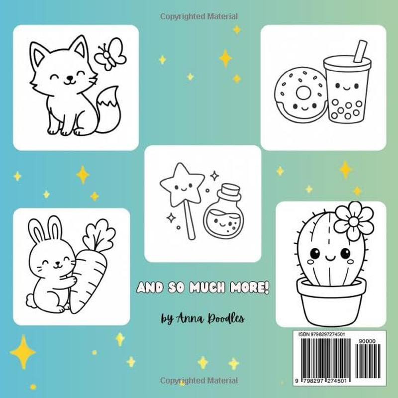Cozy & Cute Coloring Book: Easy and Relaxing Pages for Kids, Teens, and Adults W gallery