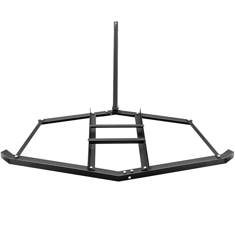 Drag Harrow 60"/64'' Width Tow Behind Drag Harrow Steel Gravel Grade &2 Adj Bars gallery