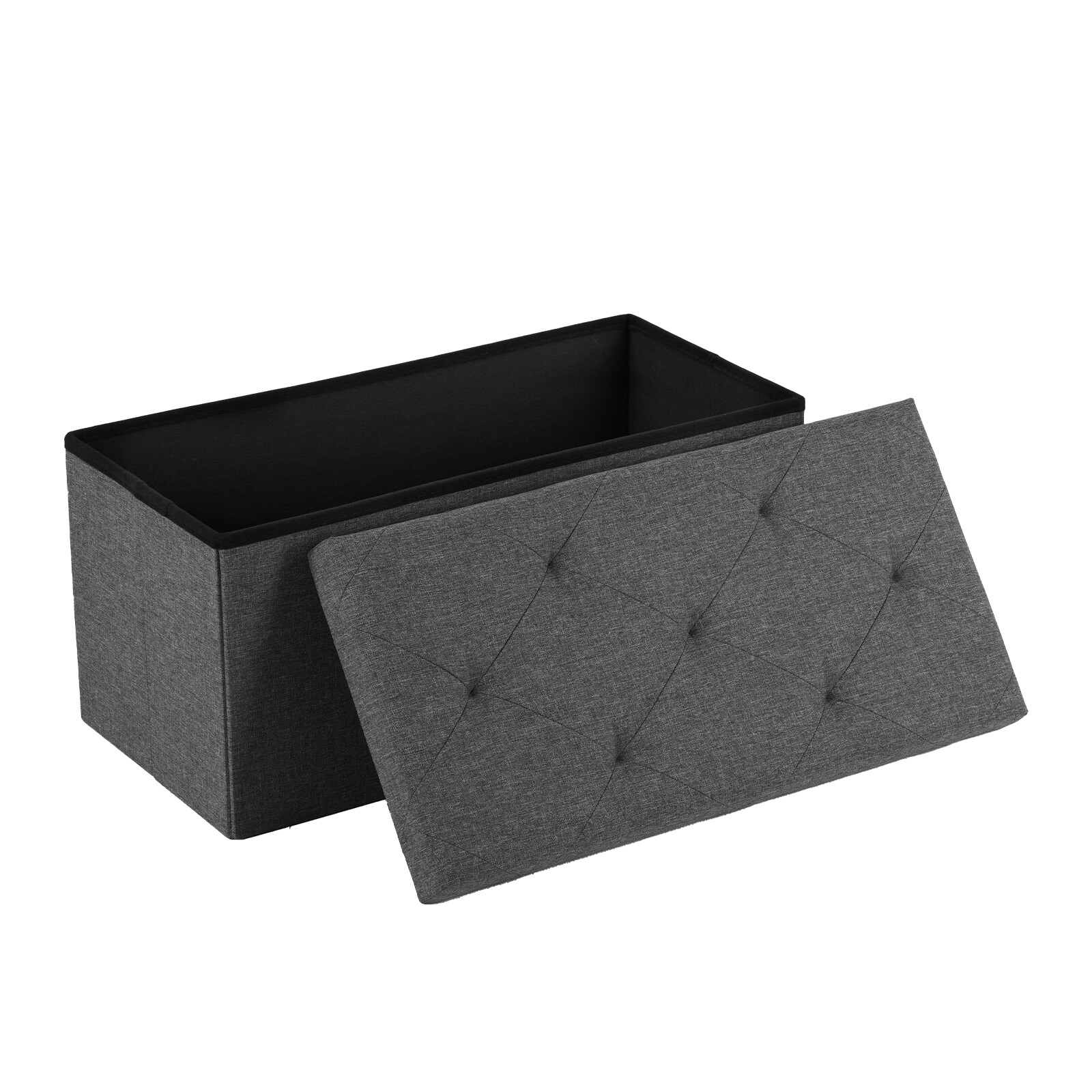Large Foldable Ottoman Bench - Ideal Storage Chest for Bedroom End of Bed gallery