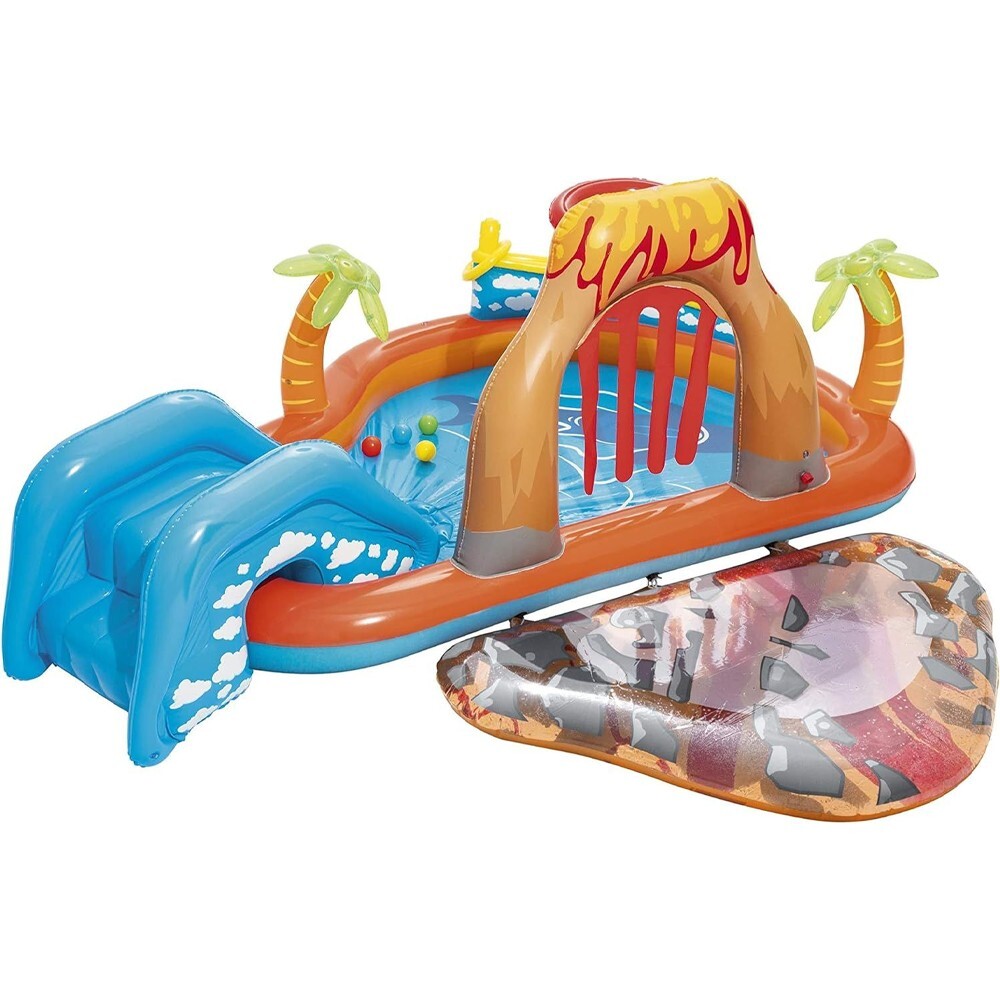 H2OGO! Lava Lagoon Inflatable Play Center Kiddie Pool gallery