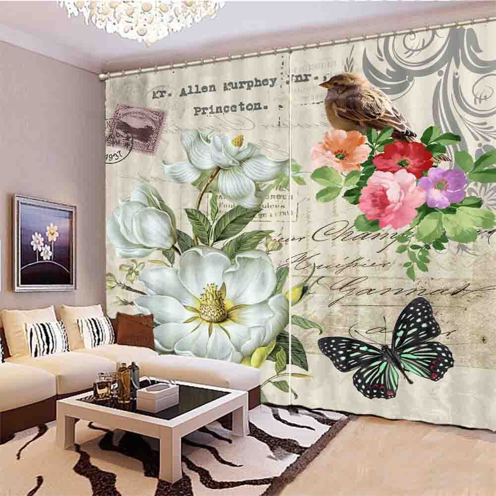 Incisive Roughness Sky 3D Curtain Blockout Photo Printing Curtains Drape Fabric gallery
