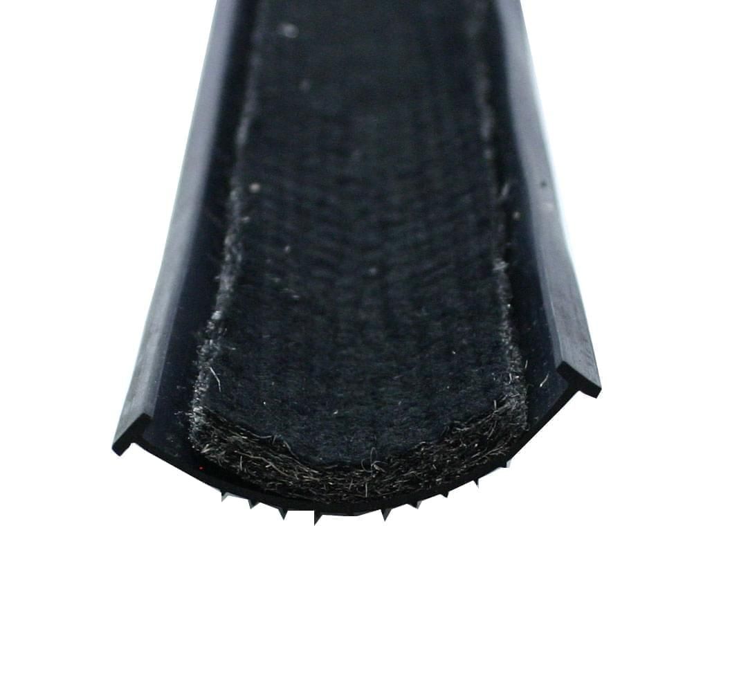 Xcluder Rodent Blocker Garage Door Bottom Seal Dual Track 1/4 T style gallery