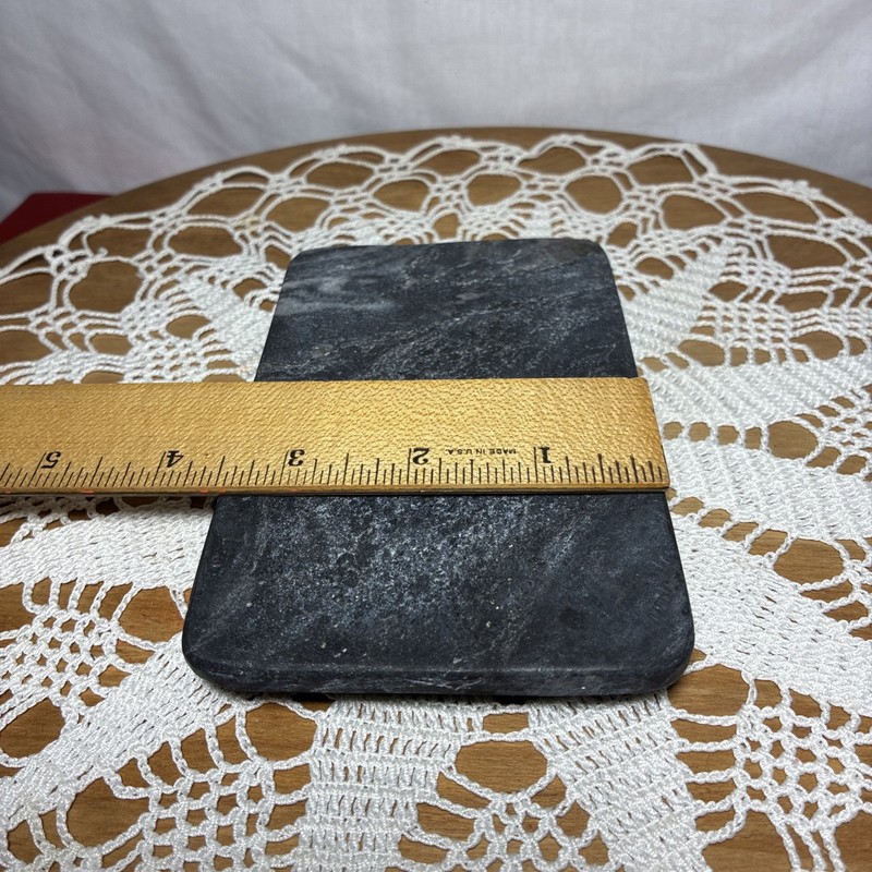 Rectangle Shape Grey Marble Tray for Bathroom Soap Dish 6.5 X 3.5 gallery