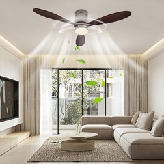 Ceiling Fan with Dimmable Light 6-speed Adjustable Ceiling Fan 52 Inch Smart