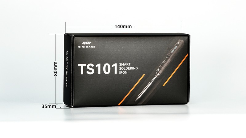 TS101 Miniware Portable Digital OLED Soldering Iron Kit PR-B2 Tip Interface gallery