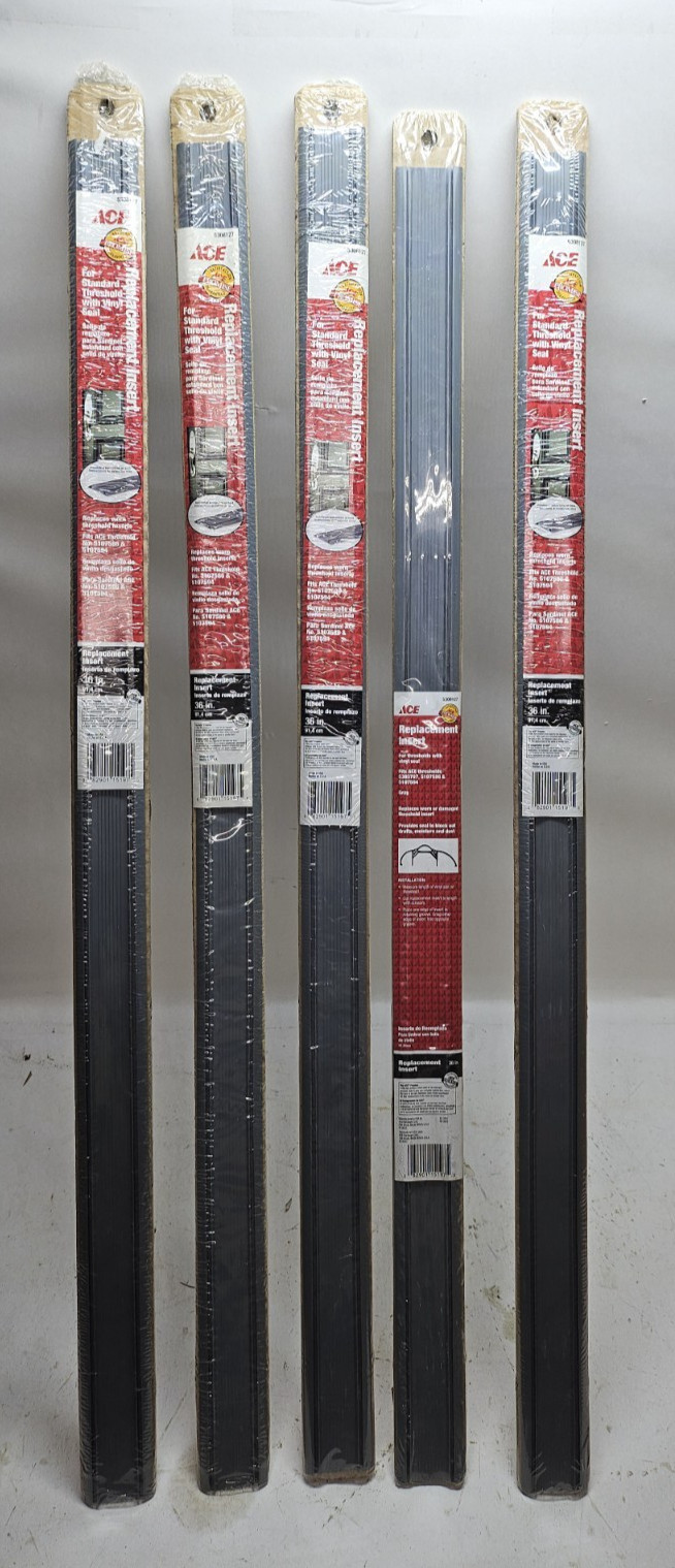 Ace 5308127 Standard Replacement Threshold Vinyl Seal Insert (Lot of 5) gallery