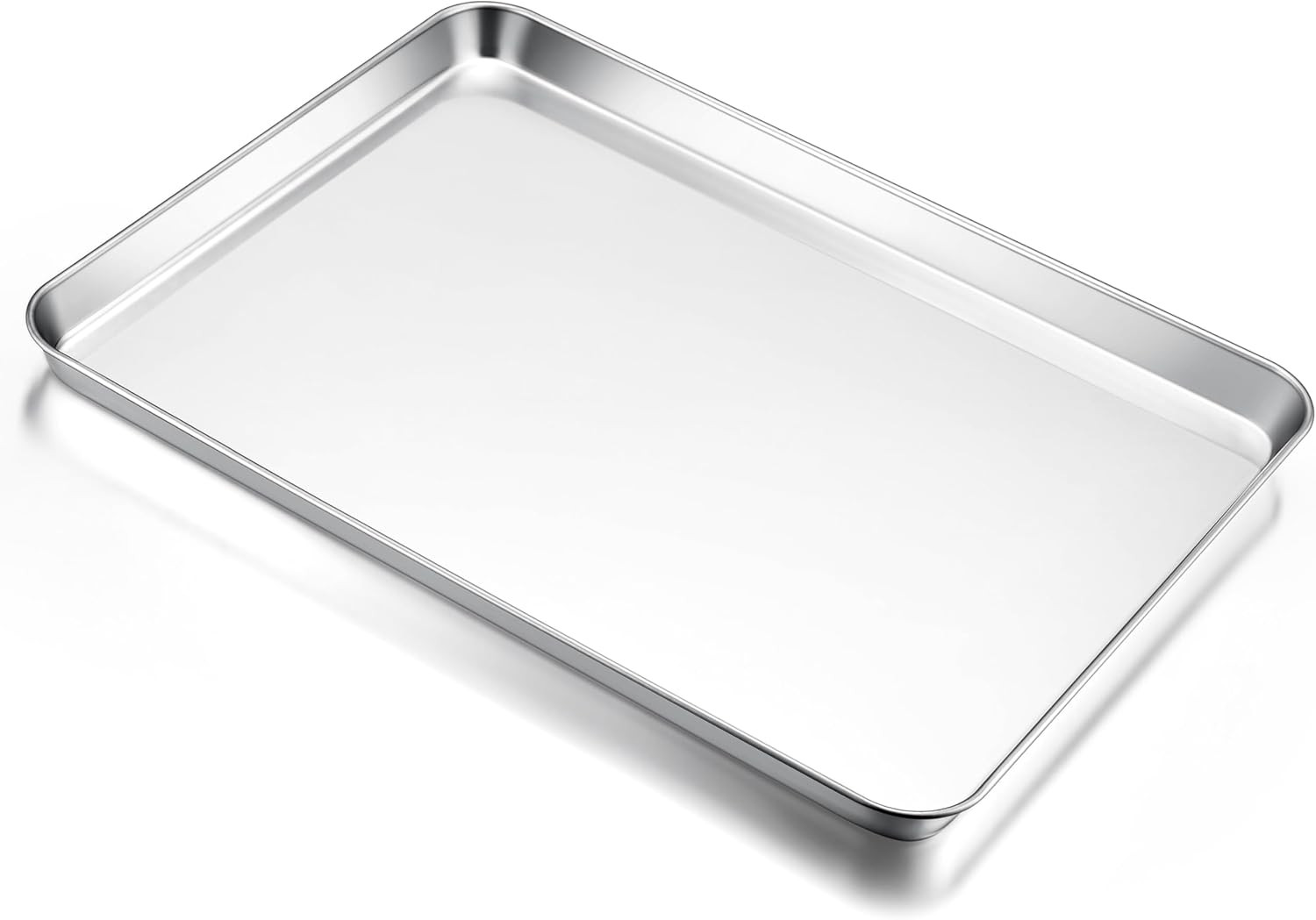 Large Baking Sheet, 20”X14” Stainless Steel Cookie Sheet Pan for Oven, Non Toxic gallery