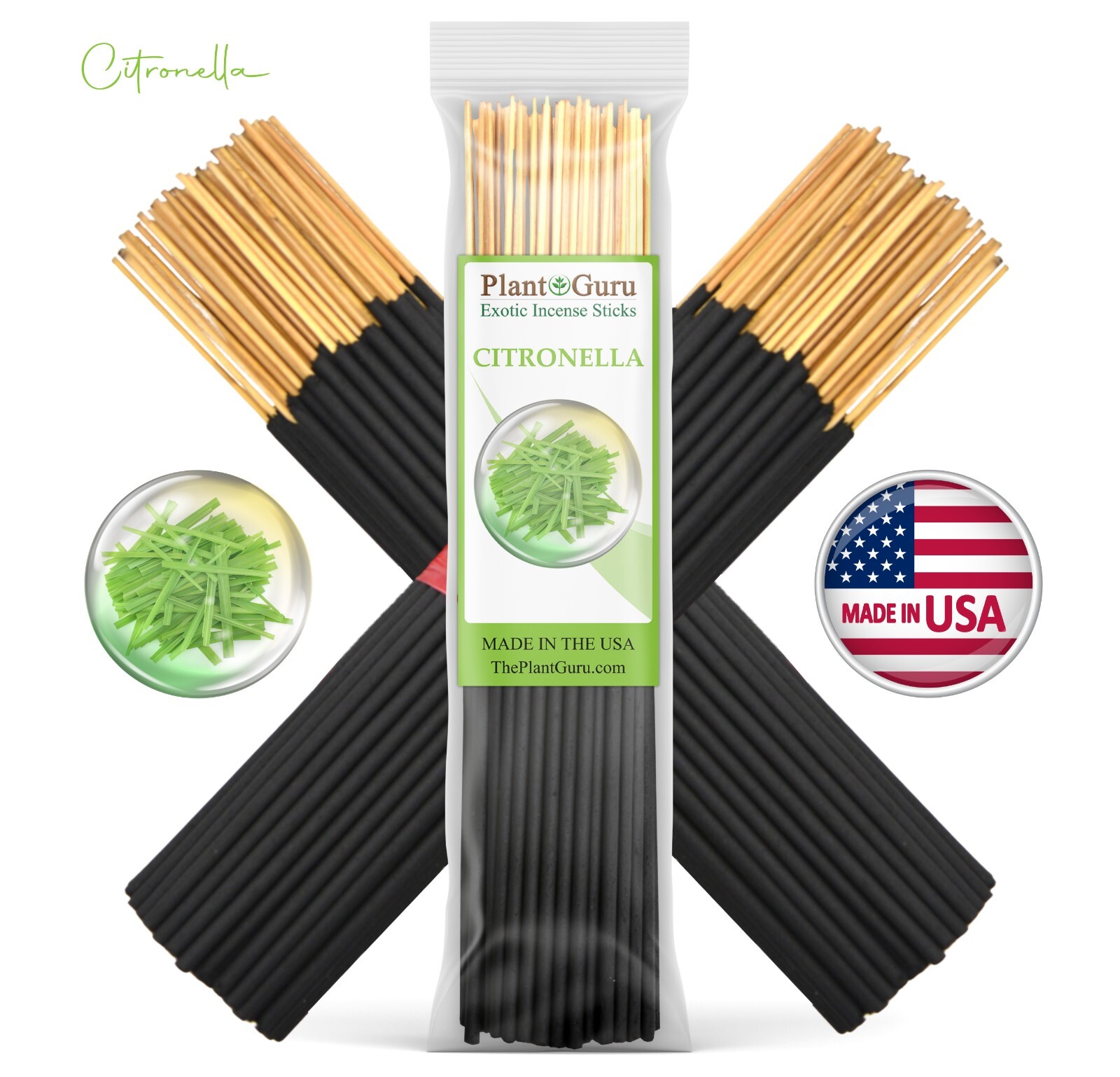 CITRONELLA Incense Sticks 7" Bulk Pack Wholesale Hand Dipped Lot gallery
