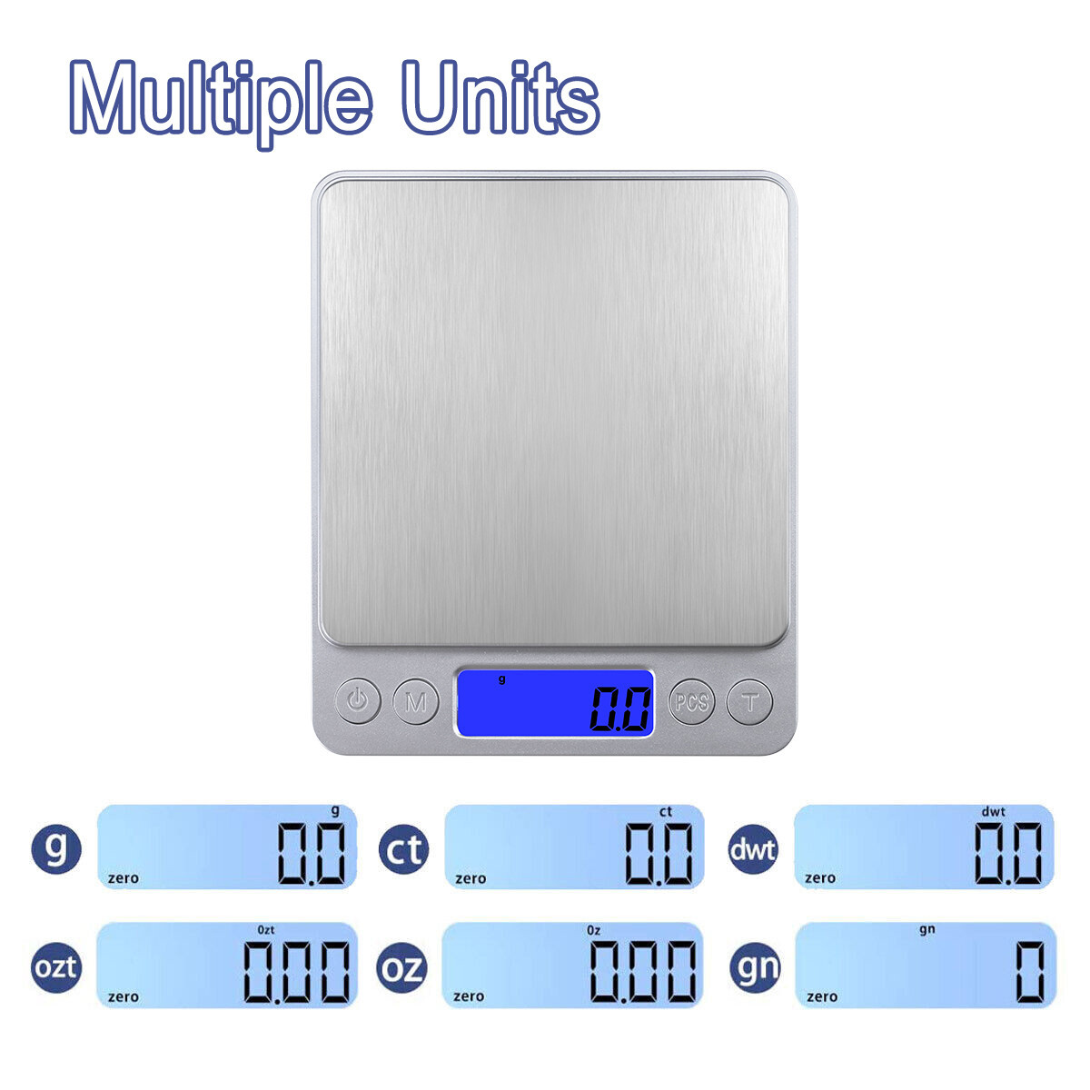 3KG Food Kitchen Scale, Digital Grams & Ounces for Weight Loss, Baking, Cooking gallery