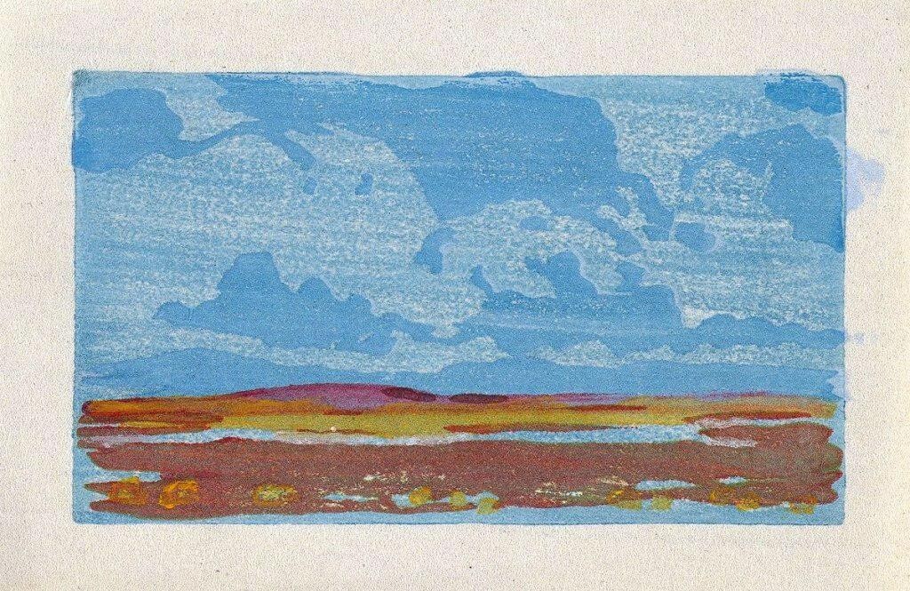 The Big Sky : Arthur Wesley Dow : 1912 : Archival Art Print gallery