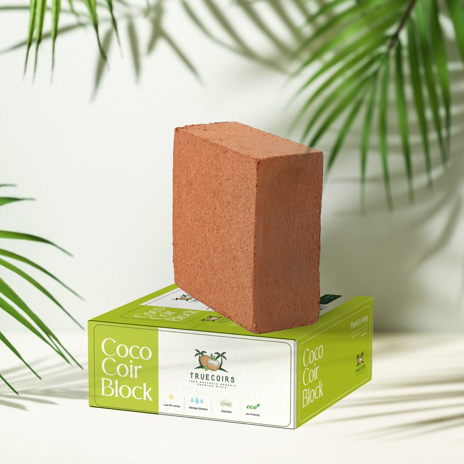 10LB CocoCoir Block Coconut Fiber Potting Soil Plant Organic Growing Media gallery