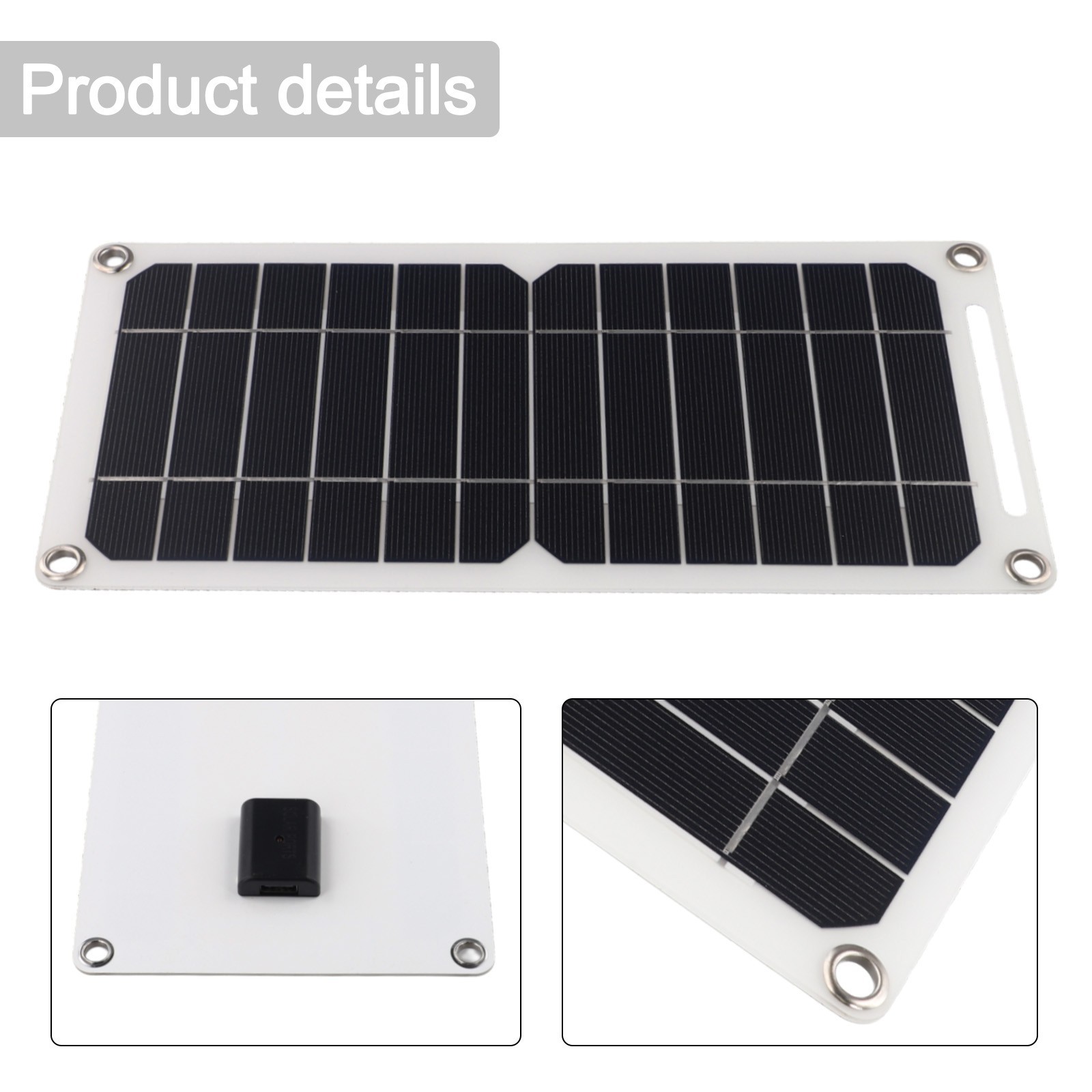Highly Efficient Solar Panel 30W 5V Output for Portable Charging Solution gallery