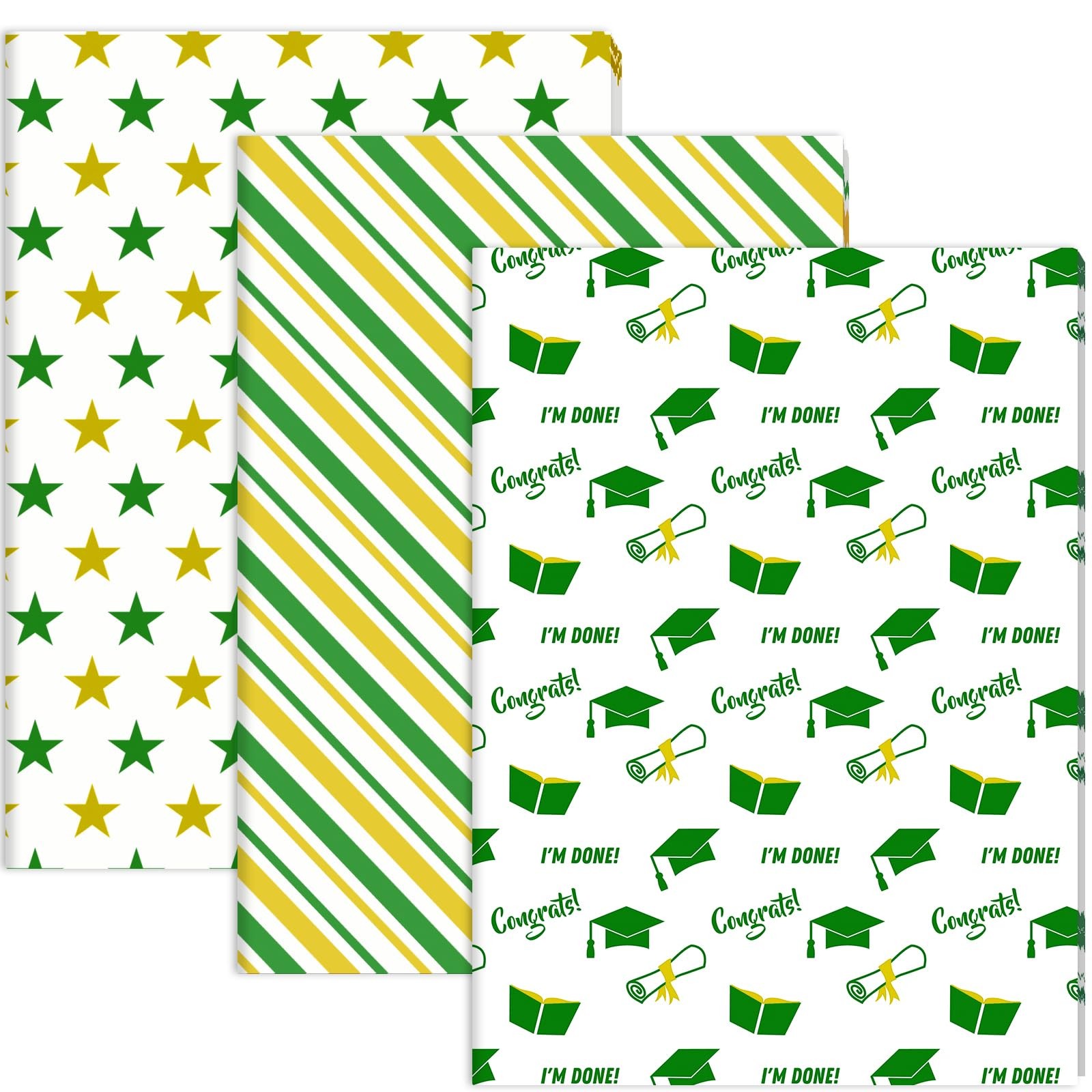 90 Sheets 2026 Graduation Tissue Paper, 20x14 inch Graduate Cap Diploma Scrol... gallery