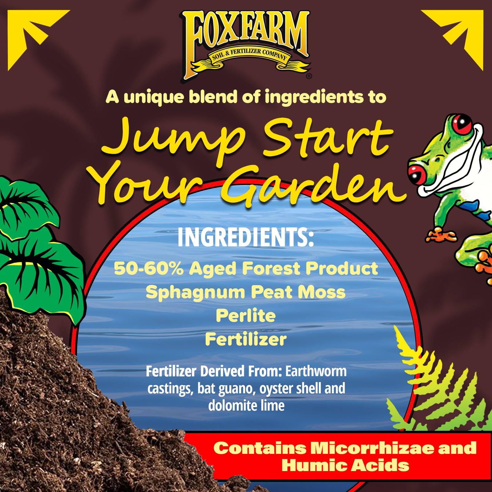 FOXFARM FX14047 pH Adjusted Happy Frog Potting Soil Bags, 2 Cu Ft (Pack of 2) gallery