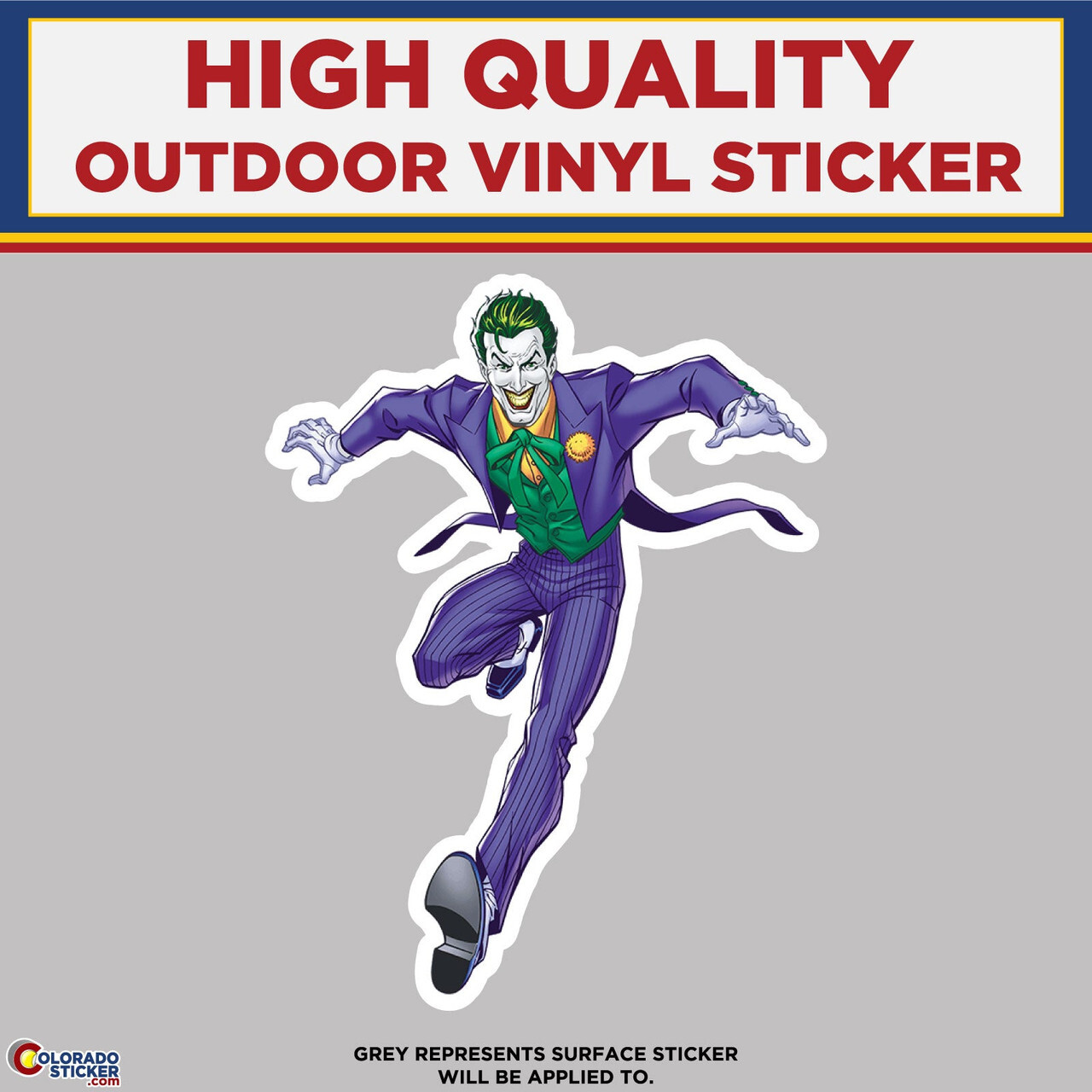 Joker, High Quality Vinyl Stickers gallery