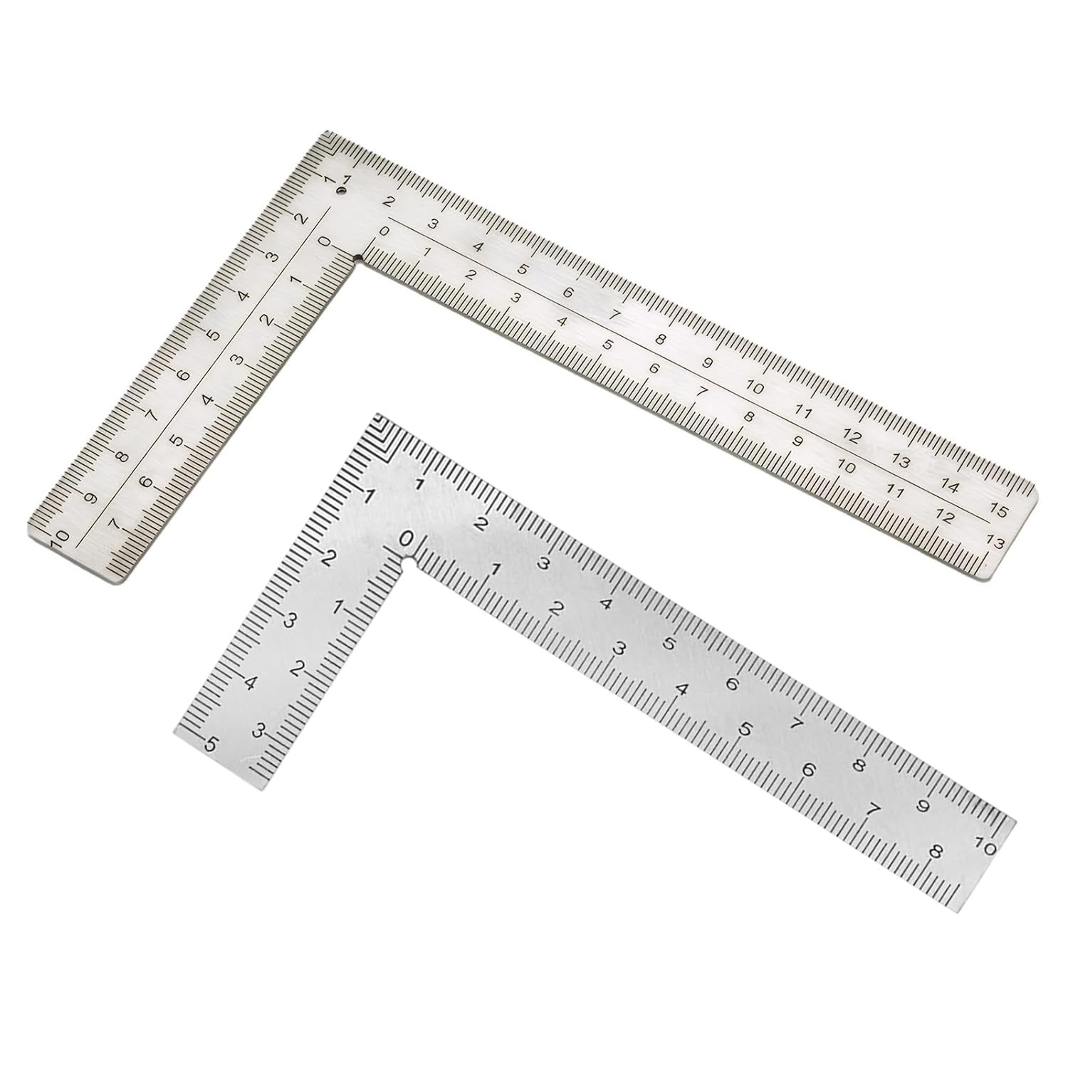 Stainless Steel L Shaped Ruler,2 inch by 4 inch(5 * 10cm),4 inch by 6 inch(10 * gallery