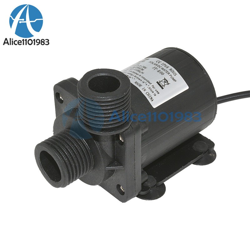 DC 12V 24V Hot Water Circulation Pump Solar Water Pump Brushless Motor 800L/H gallery