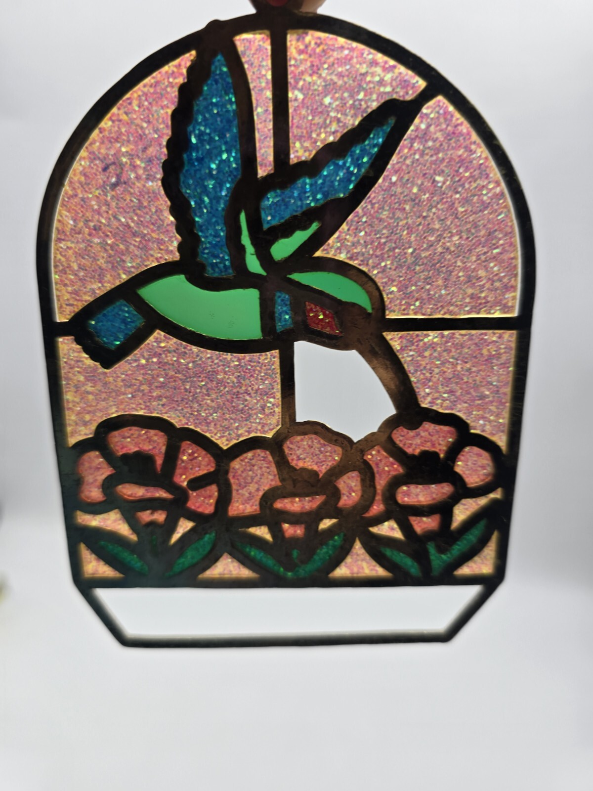Vintage Hummingbird Floral Window Suncatcher gallery