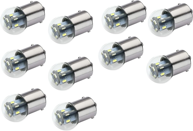 Long-Lasting Dimmable LED Bulbs - Warm White 10-Pack for 12/14VDC Applications gallery