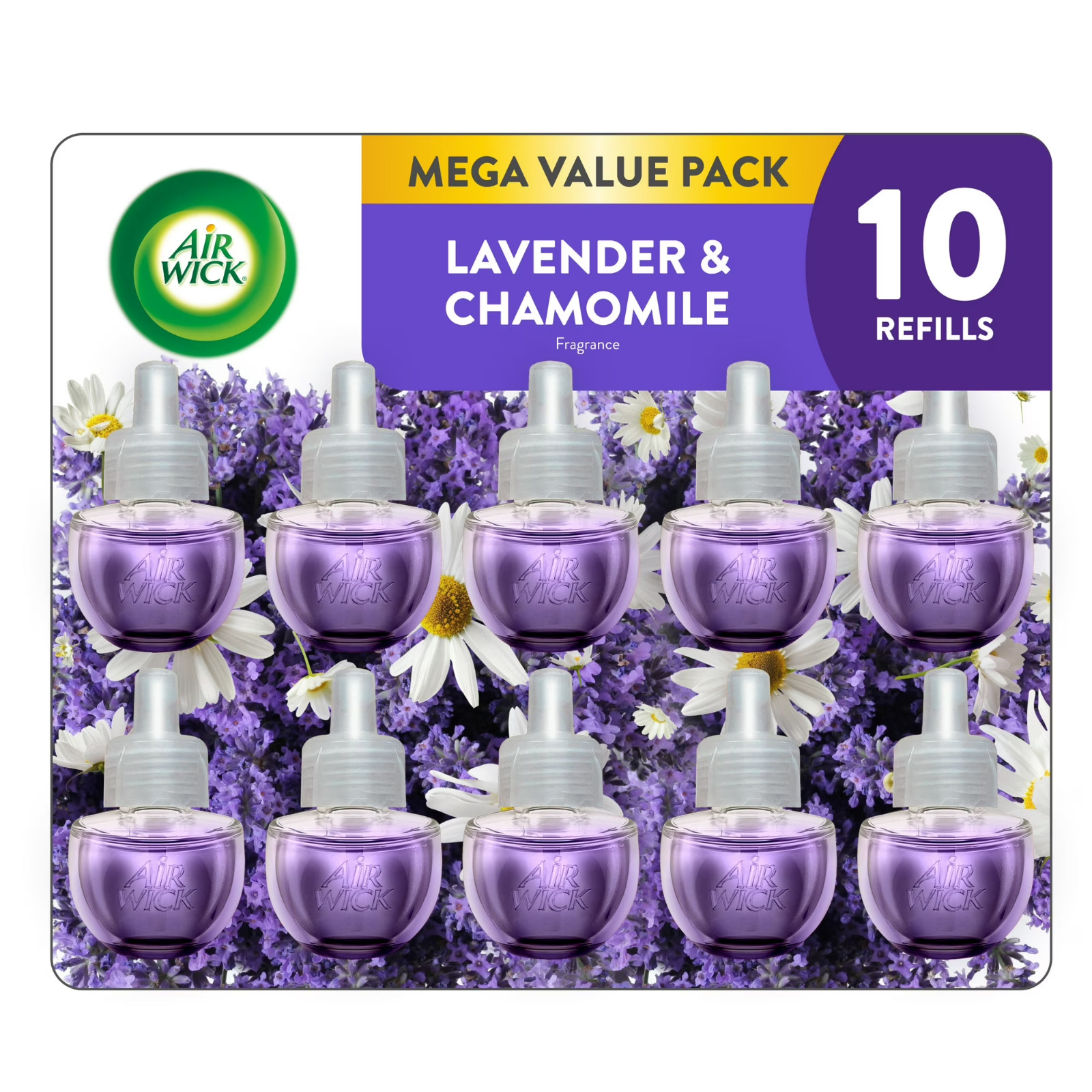 Air Wick Plug-In Scented Oil Refill 10ct Lavender & Chamomile Air Freshener gallery