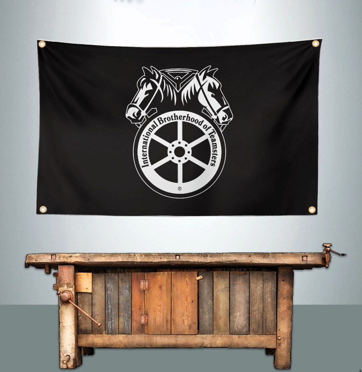 TEAMSTERS 3' X 5' BANNER FLAG gallery