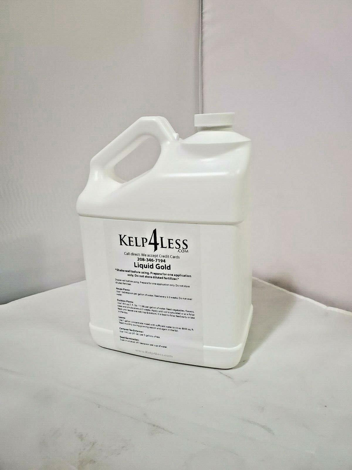 LG Liquid Gold Fertilizer 1 GALLON high in FULVIC & Aminos + NPK 3-2-1 Organic gallery