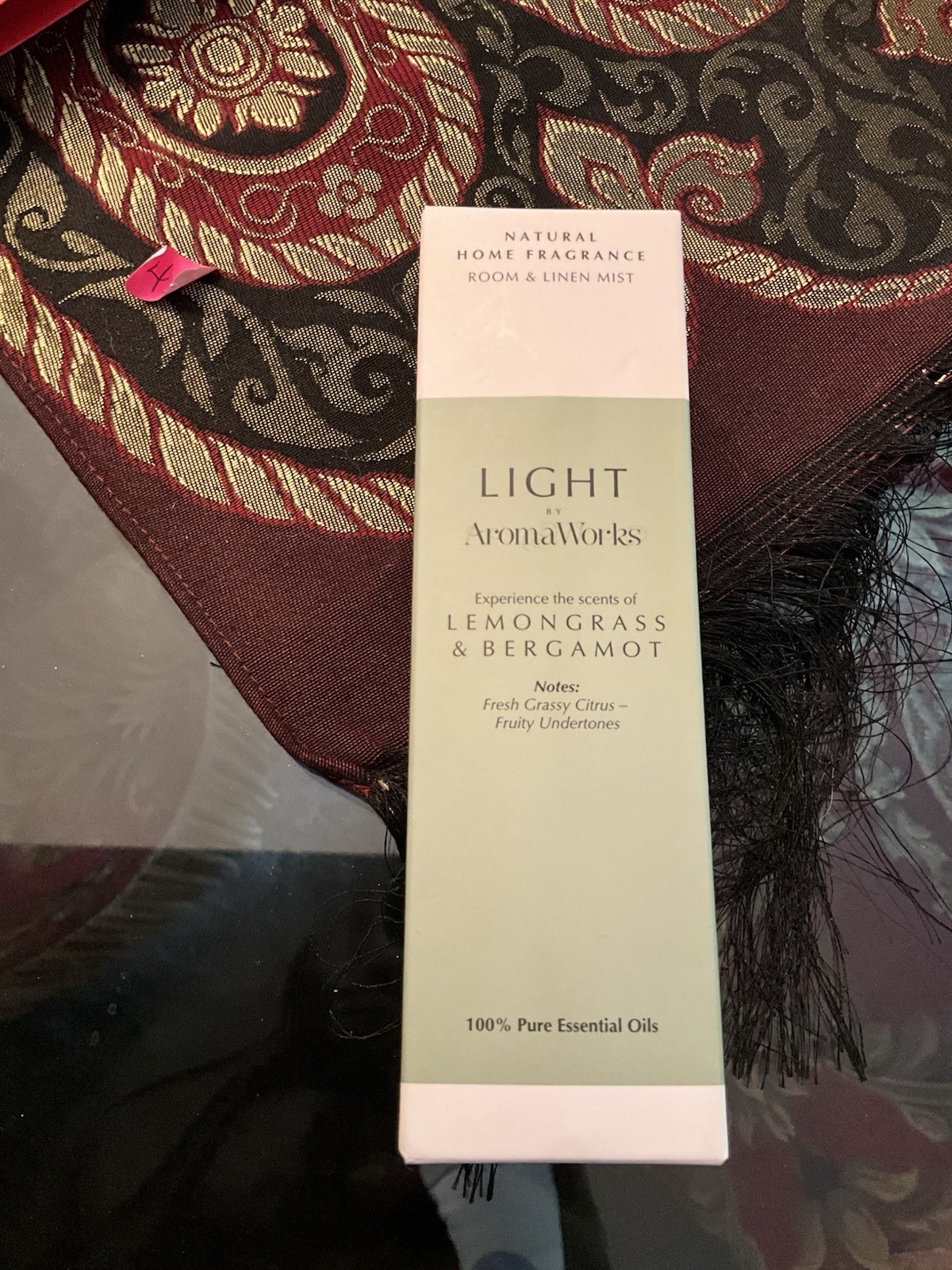 Light Room and Linen Mist - Lemongrass And Bergamot by Aromaworks -3.38 oz gallery
