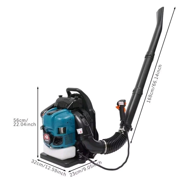 75.6CC 4-Stroke Backpack Leaf Blower with 2.6KW Power for Lawn & Snow gallery