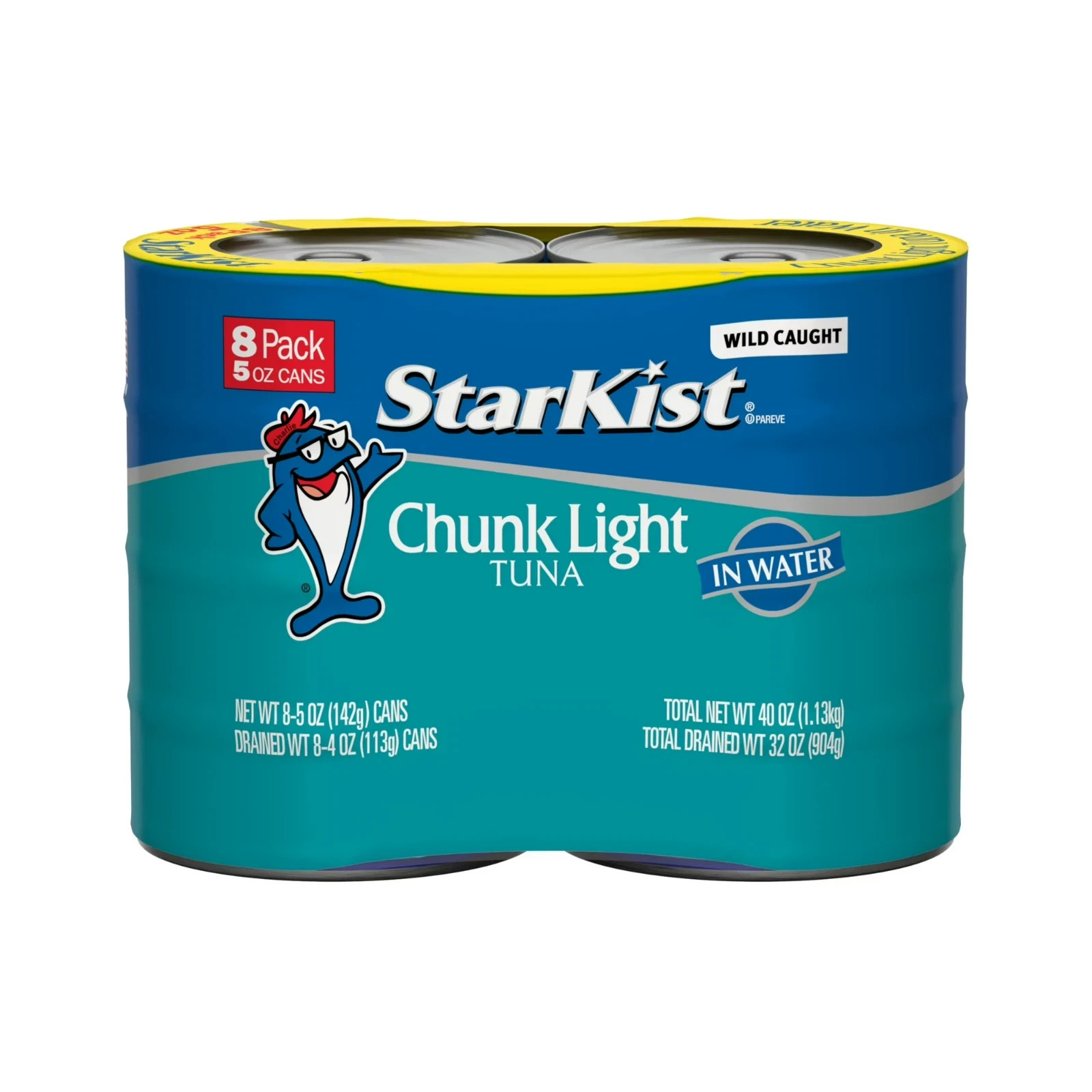 StarKist Chunk Light Tuna in Water, Wild Caught, 20g Protein, 5 oz, 8 Cans gallery