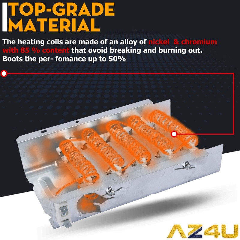For ROPER Dryer Heating Element Thermostat Works with Models below (REX RES RED) gallery
