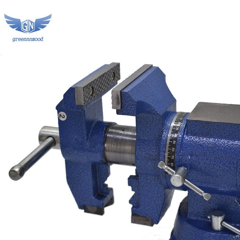 4" Multipurpose Vise Bench Vise Heavy Duty Multi-Jaw Vise 360-Degree New gallery