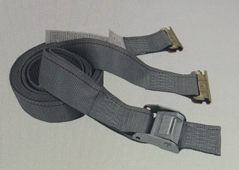 Tie Down Strap Working Load Limit 800 LB E-Track GRAY COLOR 55ET6A NEW