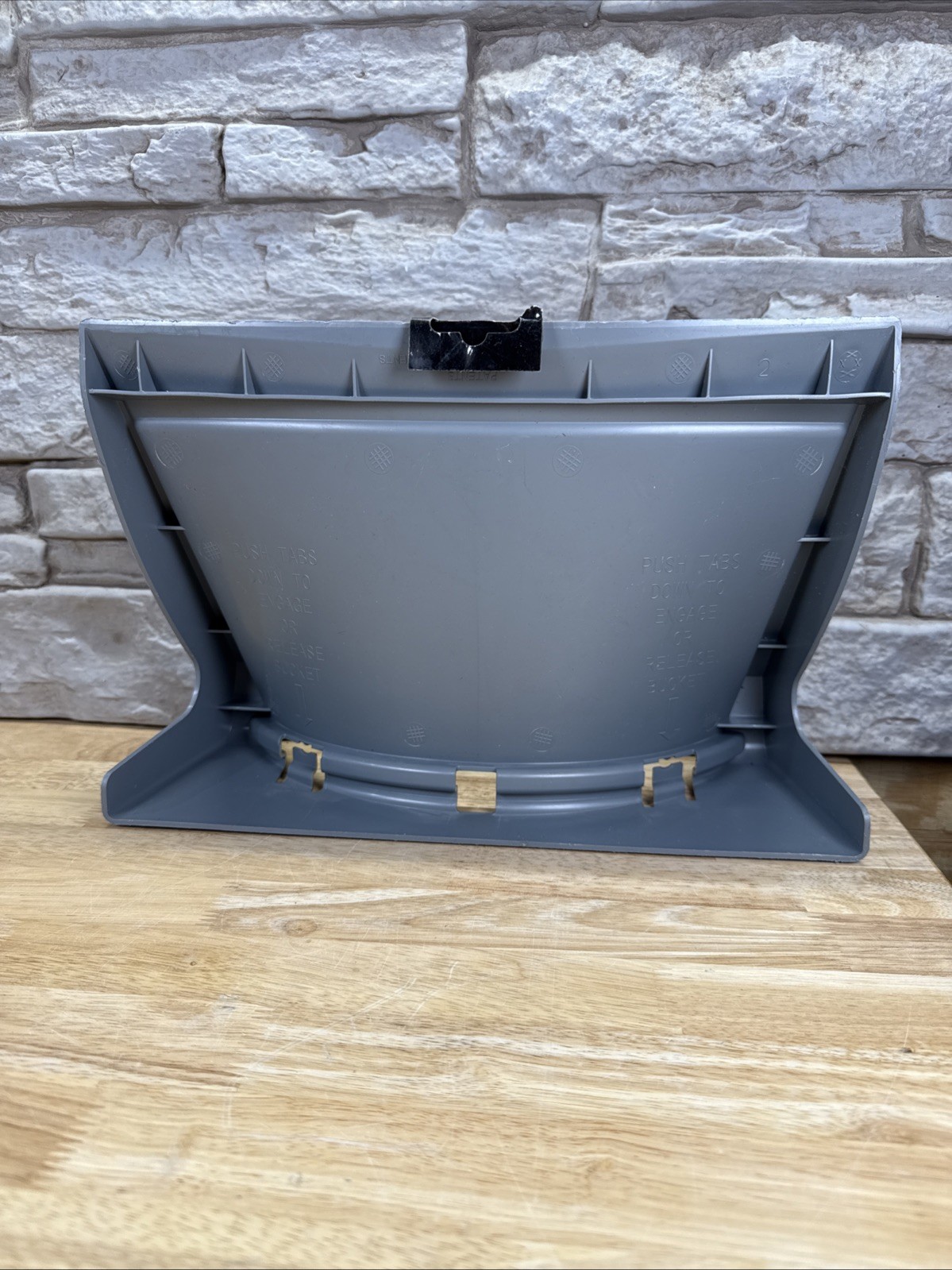 Danco Gray 13.25" Snap-On Plastic Dust Pan Commercial Residential gallery