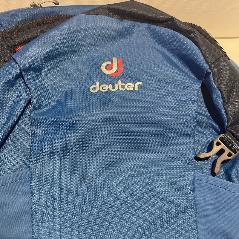 Deuter Speed Lite 20 Hiking Backpack - Blue/Red Lightweight Daypack  2