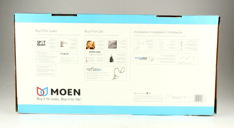 *MOEN 87028SRS Edwyn High Arc Pull Down Kitchen Faucet, Stainless Steel gallery